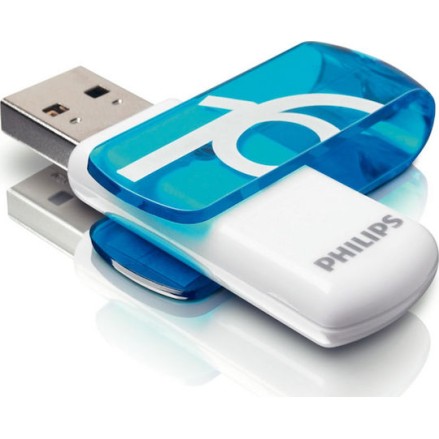 Philips Vivid Edition 16GB USB 2.0 Stick Λευκό