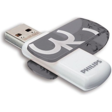 Philips Vivid Edition 32GB USB 2.0 Stick Γκρι