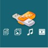 Philips Vivid Edition 128GB USB 2.0 Stick Πορτοκαλί