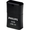 Philips Pico 32GB USB 3.0 Stick Μαύρο