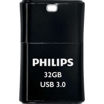 Philips Pico 32GB USB 3.0 Stick Μαύρο