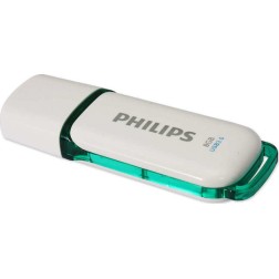 Philips Snow 8GB USB 3.1 Stick Πράσινο