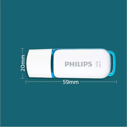 Philips Snow Edition 16GB USB 3.0 Stick Μπλε