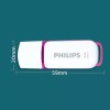 Philips Snow 64GB USB 3.0 Stick Ροζ
