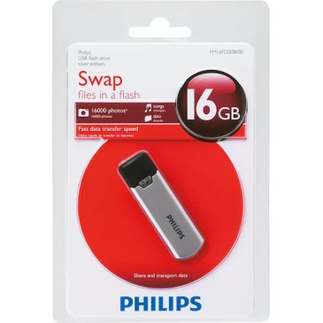 Philips Vivid Edition 16GB USB 3.0 Stick Μπλε