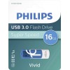 Philips Vivid Edition 16GB USB 3.0 Stick Μπλε