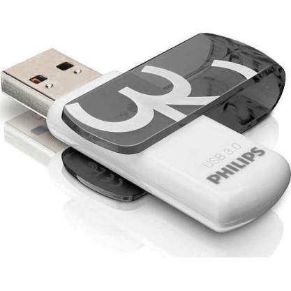 Philips Vivid Edition 32GB USB 3.0 Stick Γκρι