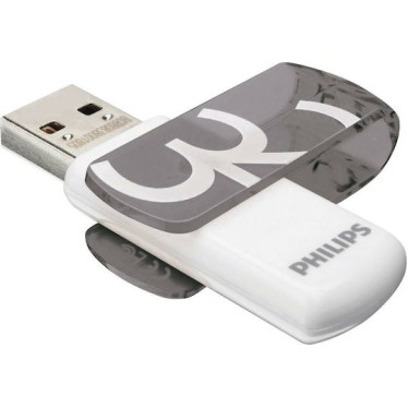 Philips Vivid Edition 32GB USB 3.0 Stick Γκρι