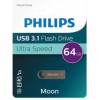 Philips Moon 64GB USB 3.1 Stick Ασημί