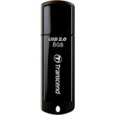 Transcend JetFlash 350 8GB USB 2.0 Stick Μαύρο