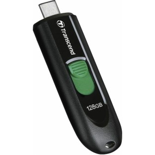 Transcend JetFlash 790C 128GB USB 3.1 Stick με σύνδεση USB-C Μαύρο