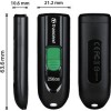Transcend JetFlash 790C 256GB USB 3.1 Stick με σύνδεση USB-C Μαύρο