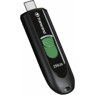 Transcend JetFlash 790C 256GB USB 3.1 Stick με σύνδεση USB-C Μαύρο