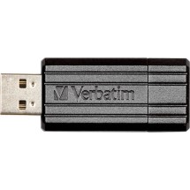 Verbatim Store 'n' Go Pinstripe 128GB USB 2.0 Stick Μαύρο