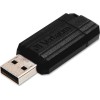 Verbatim Store 'n' Go Pinstripe 128GB USB 2.0 Stick Μαύρο