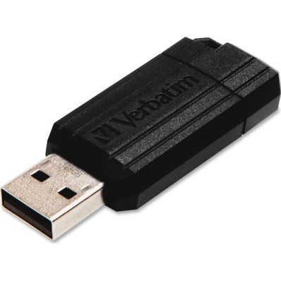 Verbatim Store 'n' Go Pinstripe 128GB USB 2.0 Stick Μαύρο