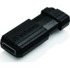 Verbatim Store 'n' Go Pinstripe 128GB USB 2.0 Stick Μαύρο