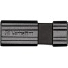 Verbatim Store 'n' Go Pinstripe 128GB USB 2.0 Stick Μαύρο