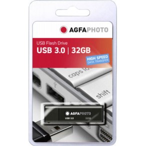 AgfaPhoto 32GB USB 3.0 Stick Μαύρο