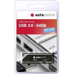 AgfaPhoto 64GB USB 3.0 Stick Μαύρο