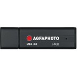 AgfaPhoto 64GB USB 3.0 Stick Μαύρο