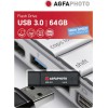 AgfaPhoto 64GB USB 3.0 Stick Μαύρο