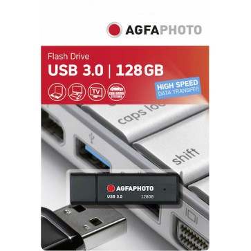 AgfaPhoto 128GB USB 3.0 Stick Μαύρο