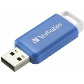 Verbatim DataBar 64GB USB 2.0 Stick Μπλε