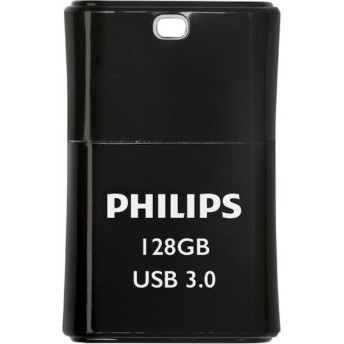 Philips Pico 128GB USB 3.0 Stick Μαύρο
