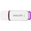 Philips Snow Edition 64GB USB 2.0 Stick Μωβ