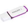 Philips Snow Edition 64GB USB 2.0 Stick Μωβ