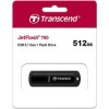 Transcend Jetflash 700 512GB USB 3.1 Stick Μαύρο