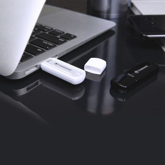 Transcend JetFlash 730 256GB USB 3.0 Stick Λευκό