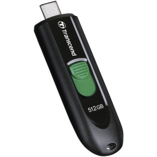 Transcend JetFlash 790C 512GB USB 3.1 Stick με σύνδεση USB-C Μαύρο