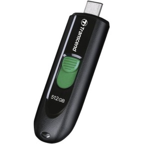 Transcend JetFlash 790C 512GB USB 3.1 Stick με σύνδεση USB-C Μαύρο