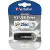 Verbatim Store 'n' Go V3 256GB USB 3.0 Stick Μαύρο