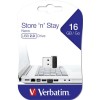 Verbatim Store 'n' Stay Nano 16GB USB 2.0 Stick Μαύρο