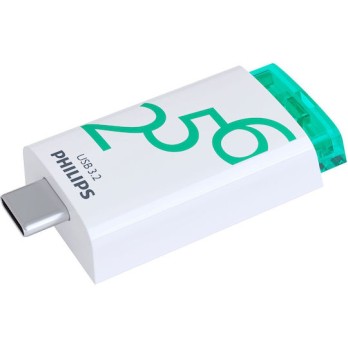 Philips Click Series Gen 1 256GB USB 3.2 Stick με σύνδεση USB-C Λευκό
