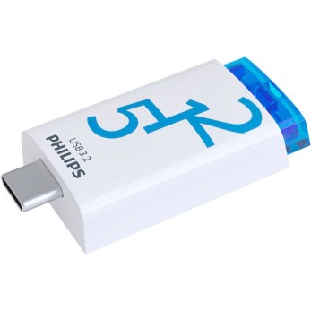 Philips Click Series 512GB USB 3.2 Stick με σύνδεση USB-C Λευκό