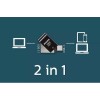 Philips 2in1 Usbc Stick 128GB USB 3.1 Stick με σύνδεση USB-C Μαύρο