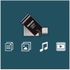 Philips 2in1 Usbc Stick 128GB USB 3.1 Stick με σύνδεση USB-C Μαύρο