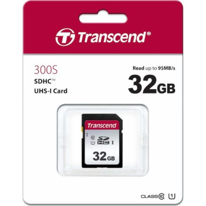 Transcend 300s SDHC 32GB U1 V30 UHS-I