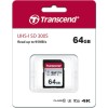 Transcend 300s SDXC 64GB U1 V30 UHS-I 95MB/s