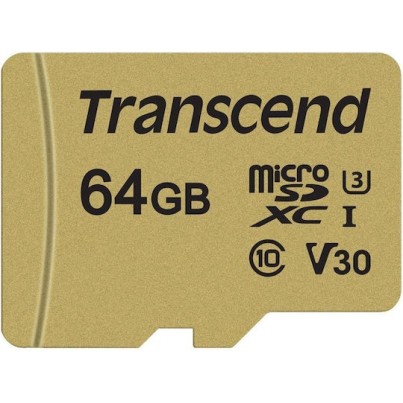 Transcend 500S SDXC 64GB U3 UHS-I 95MB/s