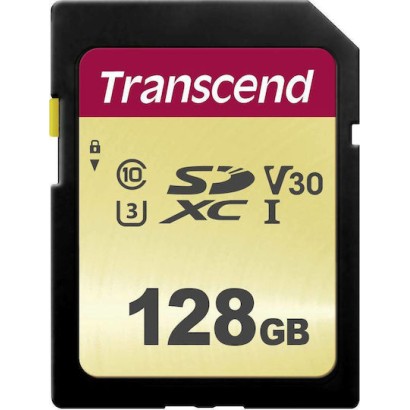 Transcend 500S SDXC 128GB U3 V30 UHS-I 95MB/s