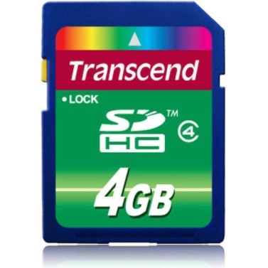 Transcend SDHC 4GB Class 4 18MB/s