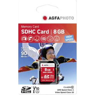 AgfaPhoto SDHC 8GB U1 V10 High Speed