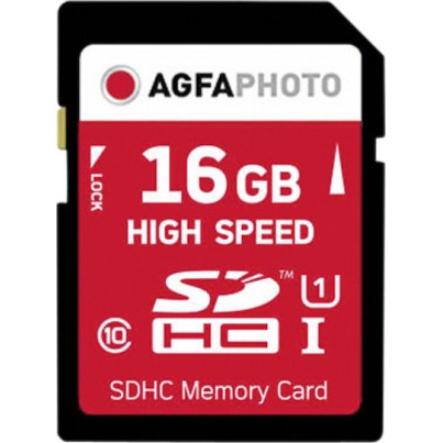 AgfaPhoto SDHC 16GB U1 V10 UHS-I