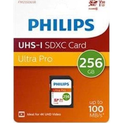 Philips Ultra Pro SDXC 256GB U3 V30 A1 UHS-I