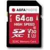 AgfaPhoto SDXC 64GB U1 V30 UHS-I